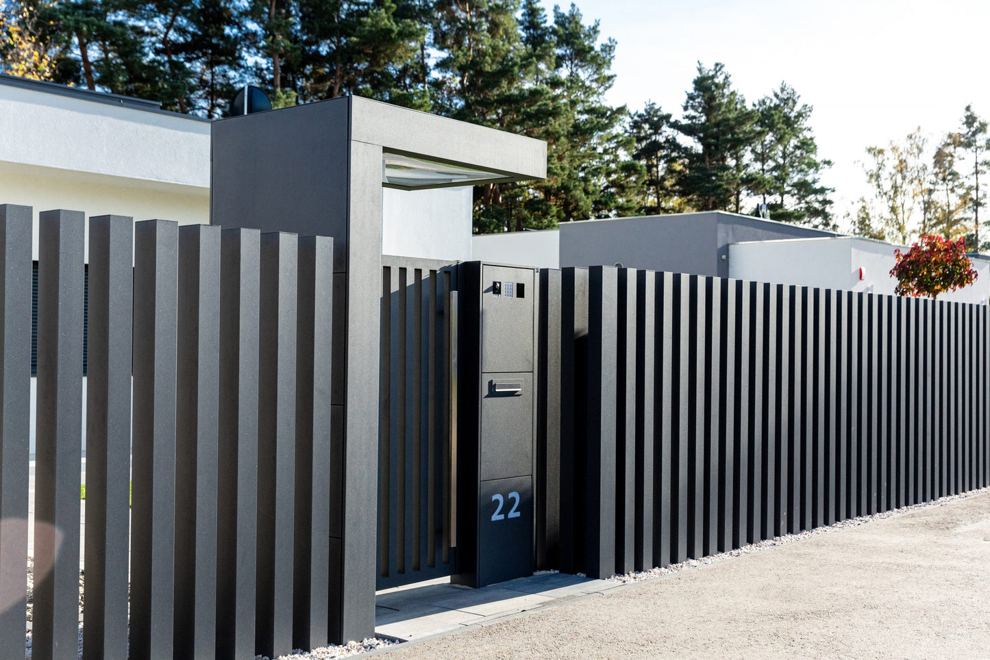 ZAUNFELD AUS ALUMINIUM AL27