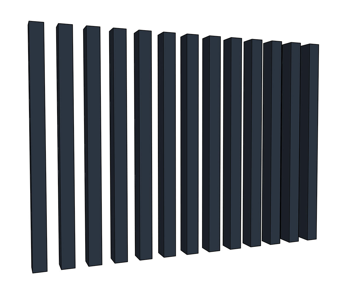 ZAUNFELD AUS ALUMINIUM AL27