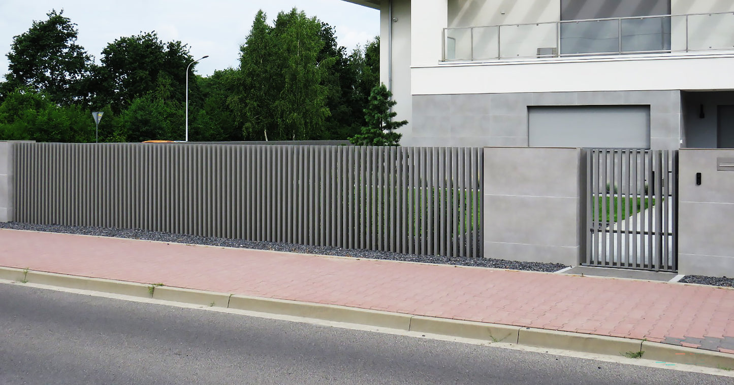 ZAUNFELD AUS ALUMINIUM AL48