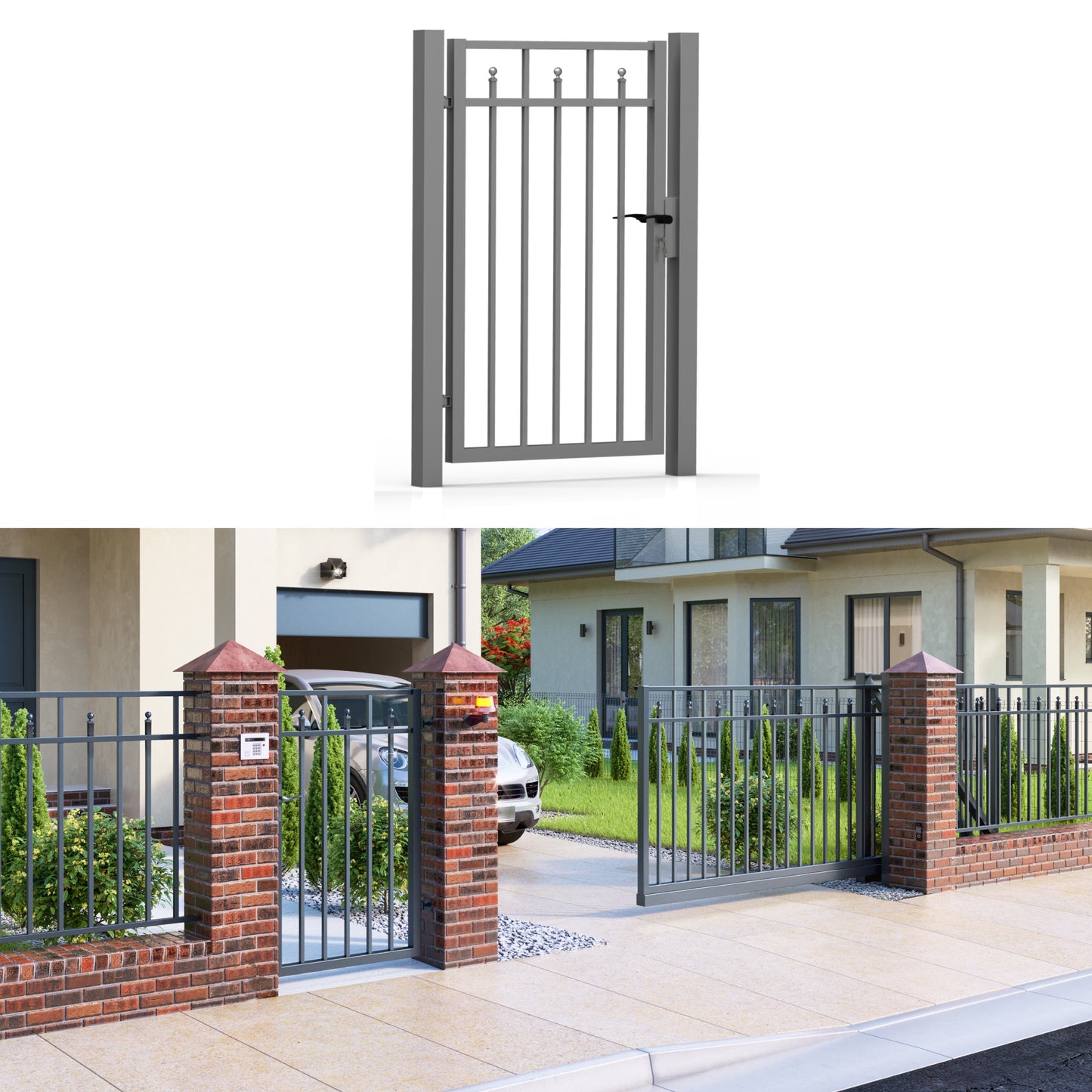 PREMIUM METALLPFORTE RESIDENCE