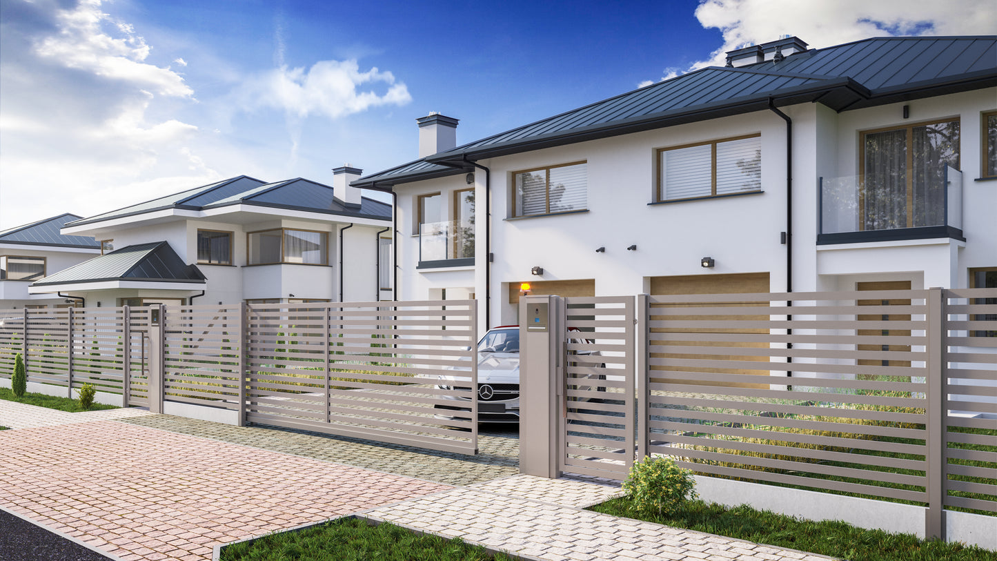 PREMIUM METALLPFORTE HORIZONTAL MK II