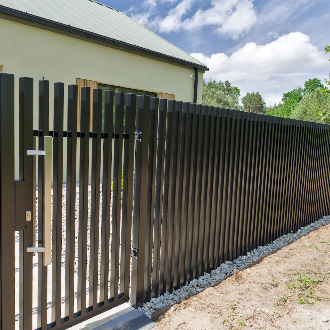 NEU PREMIUM METALLPFORTE COMB FENCE