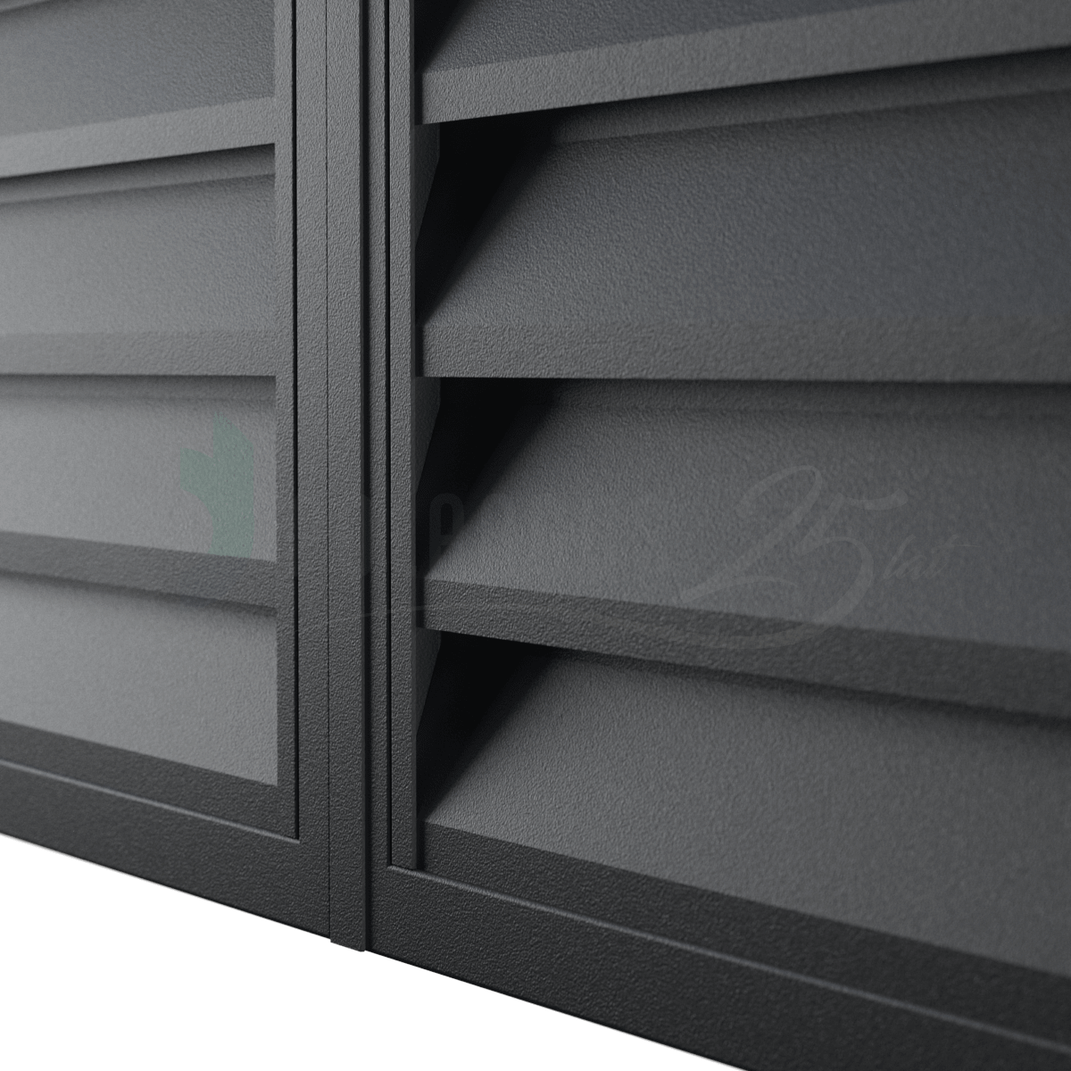 Schiebetor elektrisch - Schiebetor Imperial Rolltor 150-180x400 cm aus Metall für Einfahrten