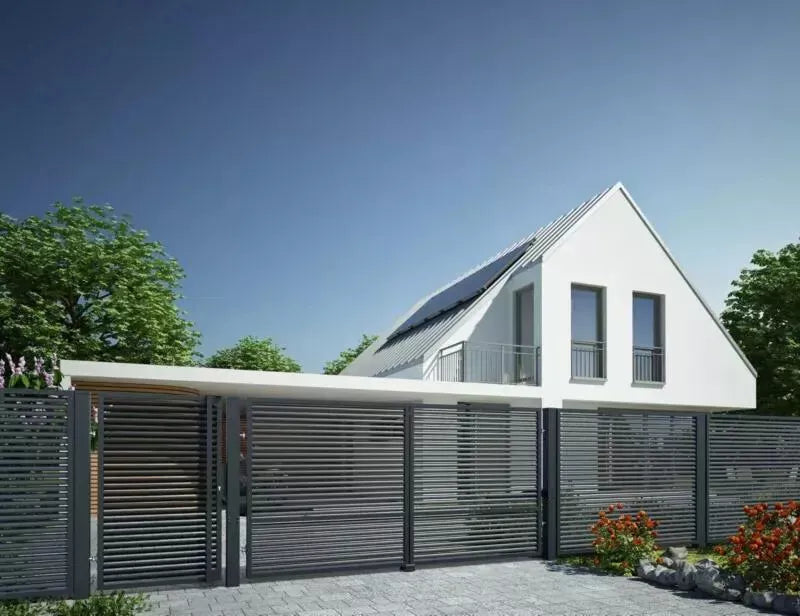 Falttore - Falttor aus Metall, ideal für Zäune und Einfahrten.