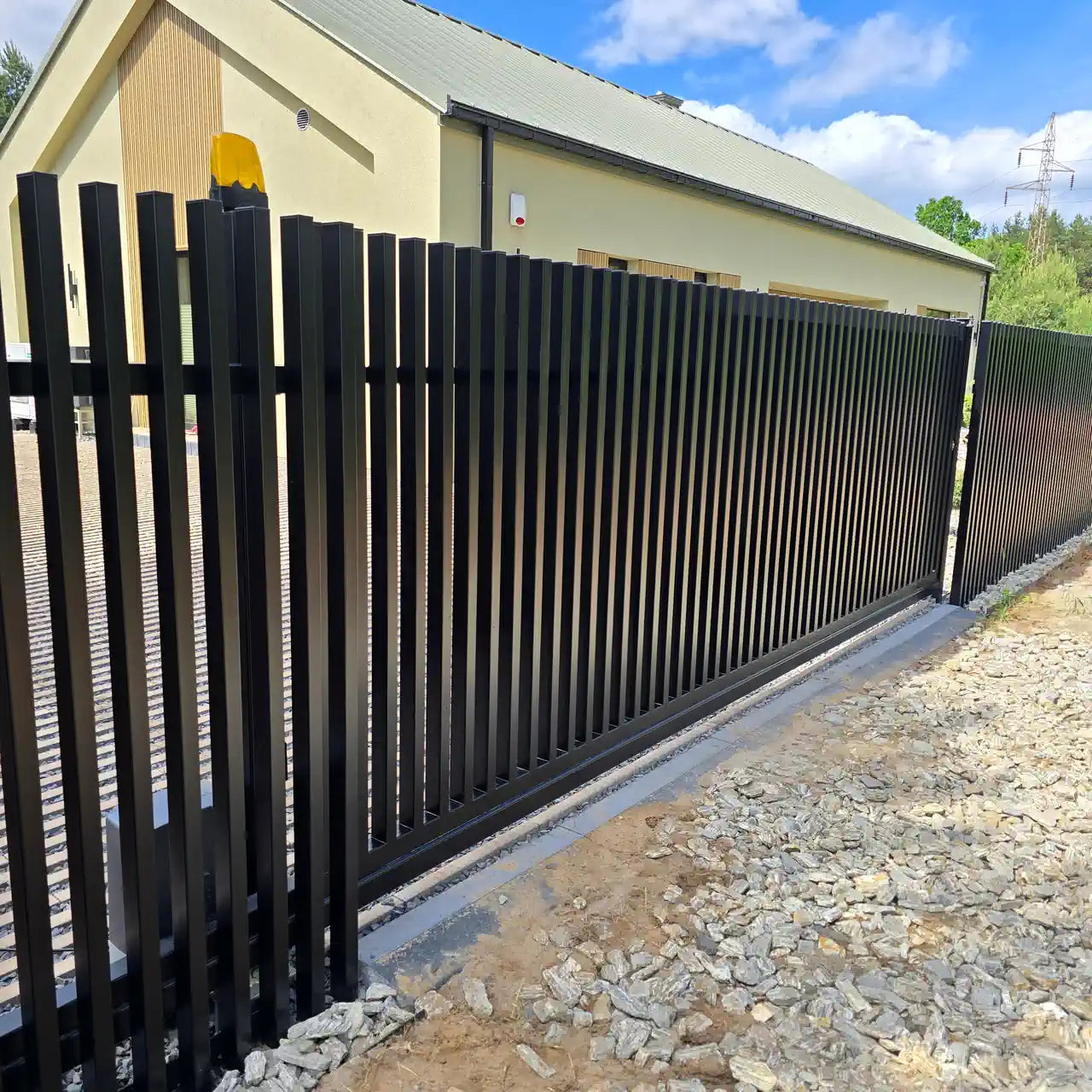 NEU PREMIUM SCHIEBETOR COMB FENCE