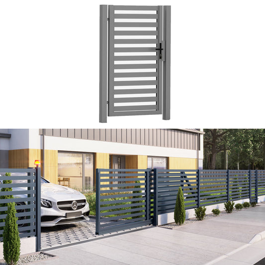 PREMIUM METALLPFORTE HORIZONTAL MK II