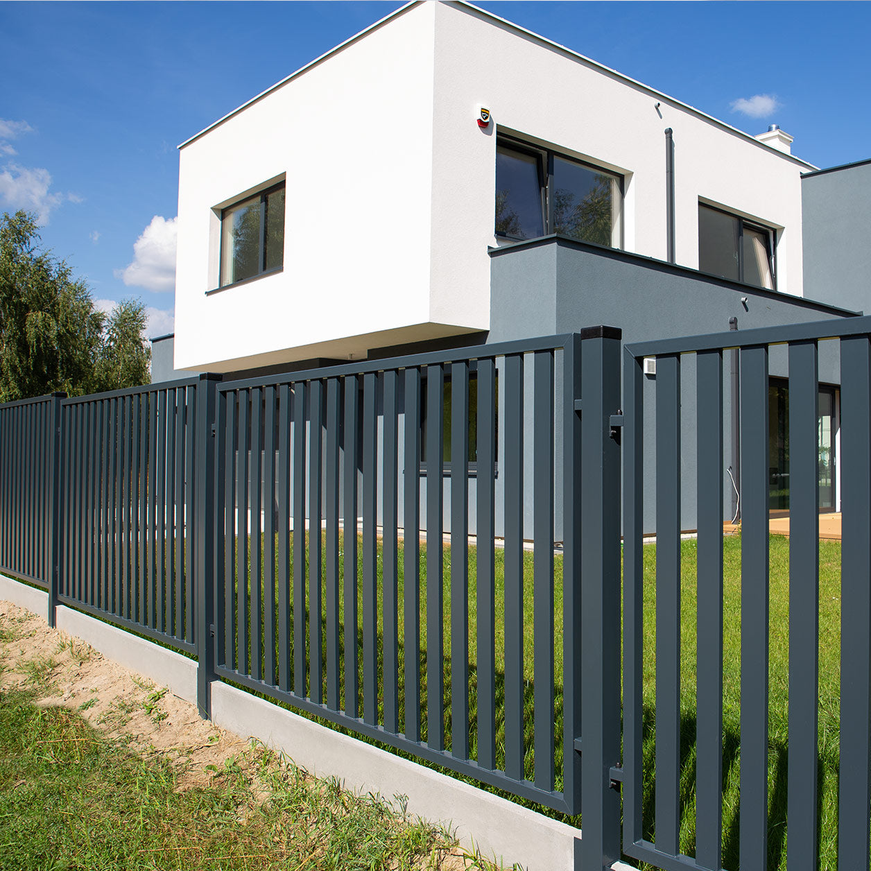 PREMIUM METALLPFORTE VERTICAL